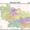 Bản đồ hành chính Bắc Ninh