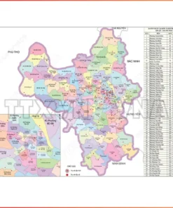 Bản Đồ Hành Chính Thành Phố Hà Nội Sau Sáp Nhập