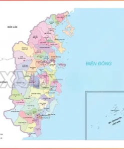 Bản đồ hành chính khánh hòa sau sáp nhập
