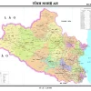 Bản đồ hành chính Nghệ An