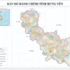 Bản đồ hành chính Hưng Yên
