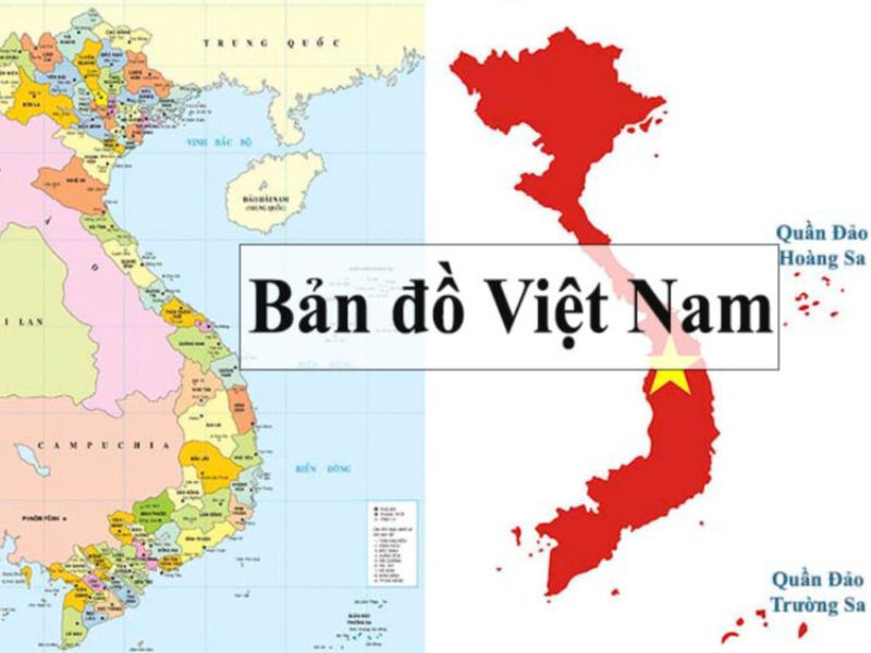 Cách vẽ bản đồ Việt Nam đơn giản và hiệu quả