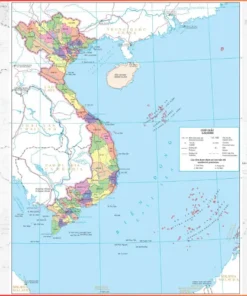 Bản đồ hành chính Việt Nam sau sáp nhập cập nhật 2026