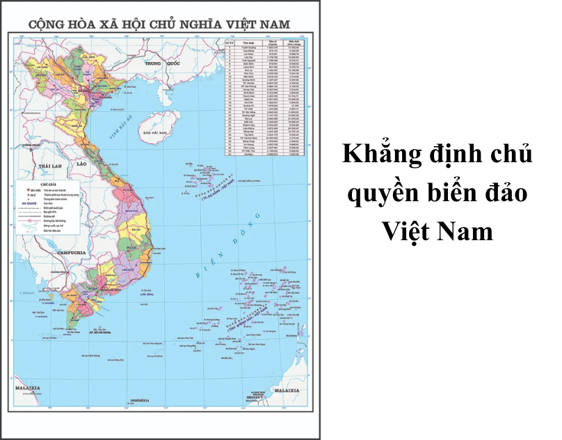 Bản Đồ Việt cam kết khẳng định chủ quyền biển đảo