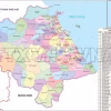 Bản đồ hành chính TP. Đà Nẵng mới in kèm bảng danh sách STT 94 ĐVHC cấp xã hiện hành giúp tra cứu và đối chiếu tên xã, phường, đặc khu sau hợp nhất