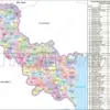 Bản đồ hành chính tỉnh Hưng Yên sau hợp nhất với tỉnh Thái Bình cũ thành 104 đơn vị cấp xã mới: 93 xã, 11 phường